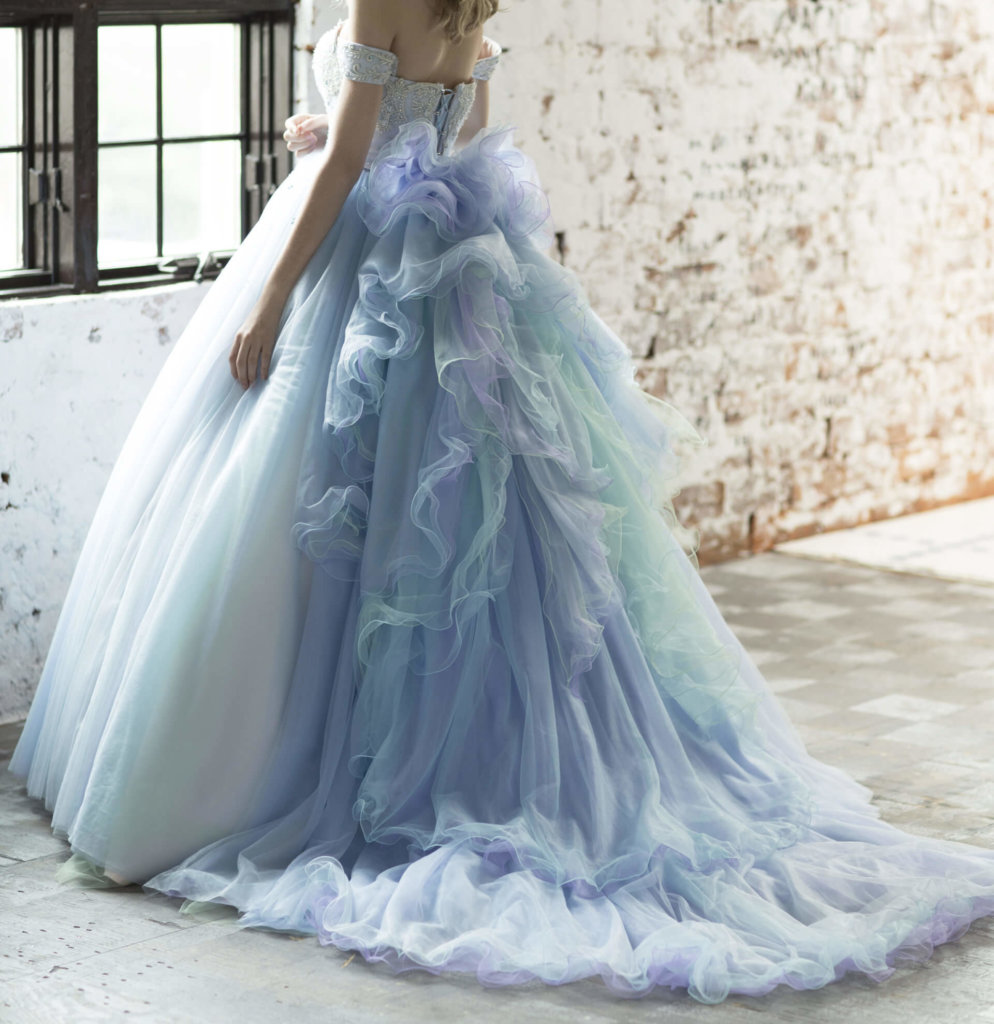 ふわふわドレス ラパージュブライダルサロン Lapage Bridalsalon 大阪心斎橋のウェディングドレス のレンタル 婚約指輪 結婚指輪ショップ