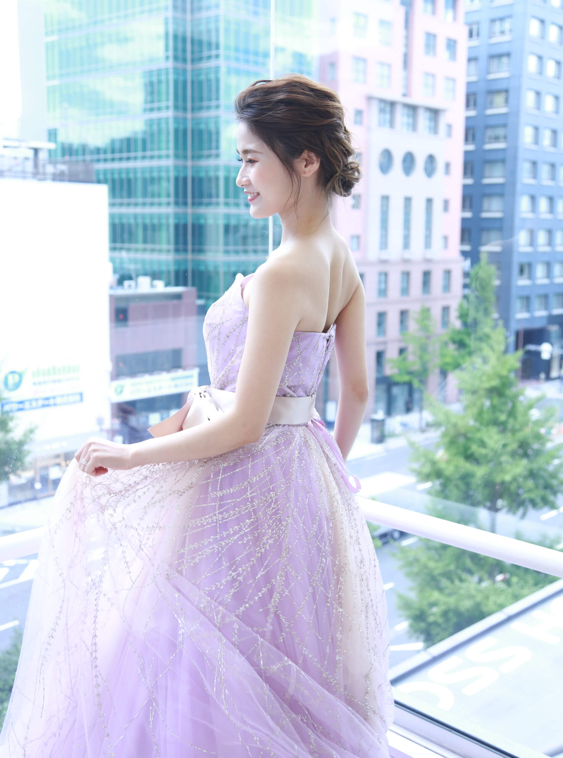 Color Dress -purple-