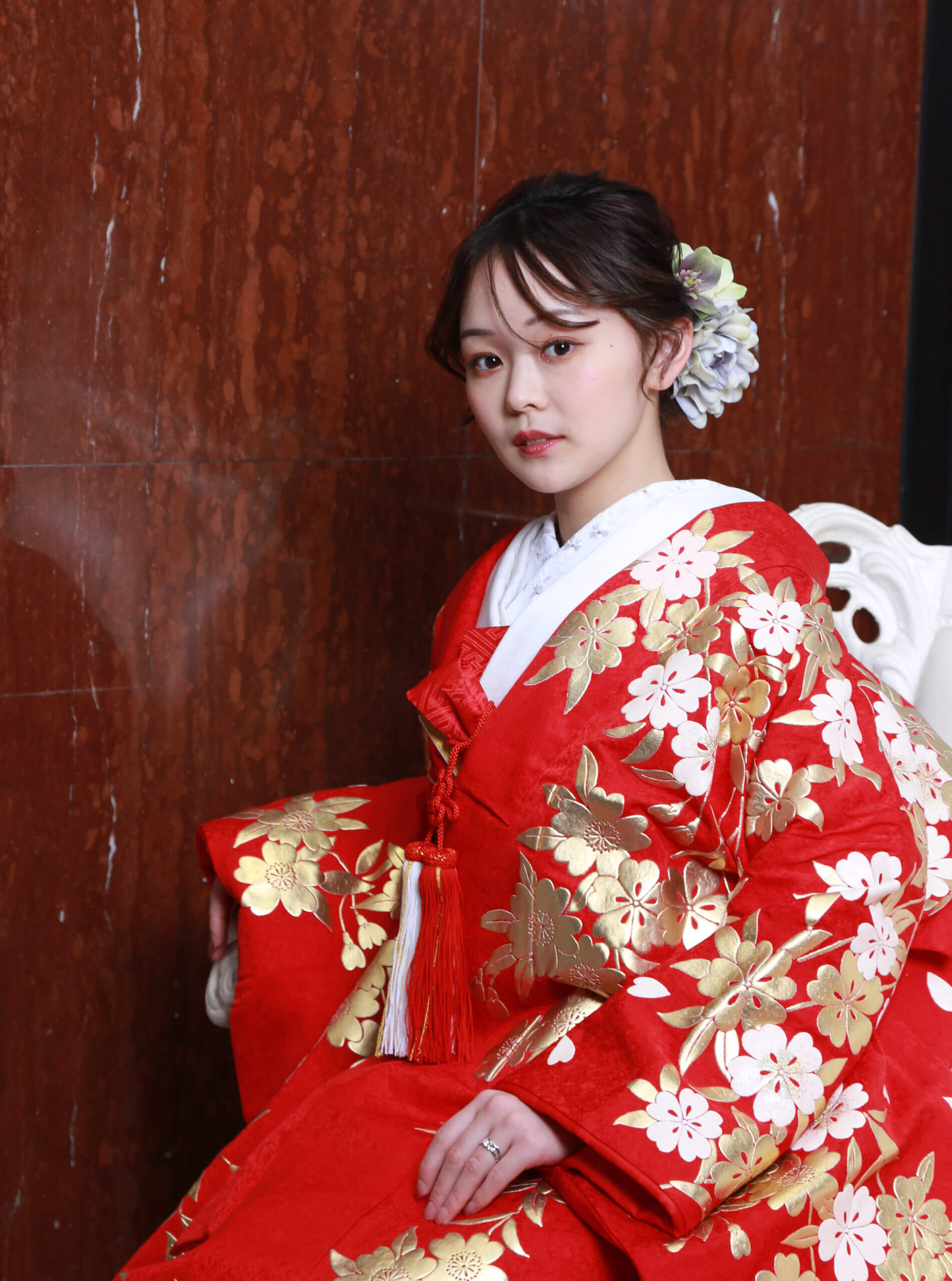 色打掛-赤-