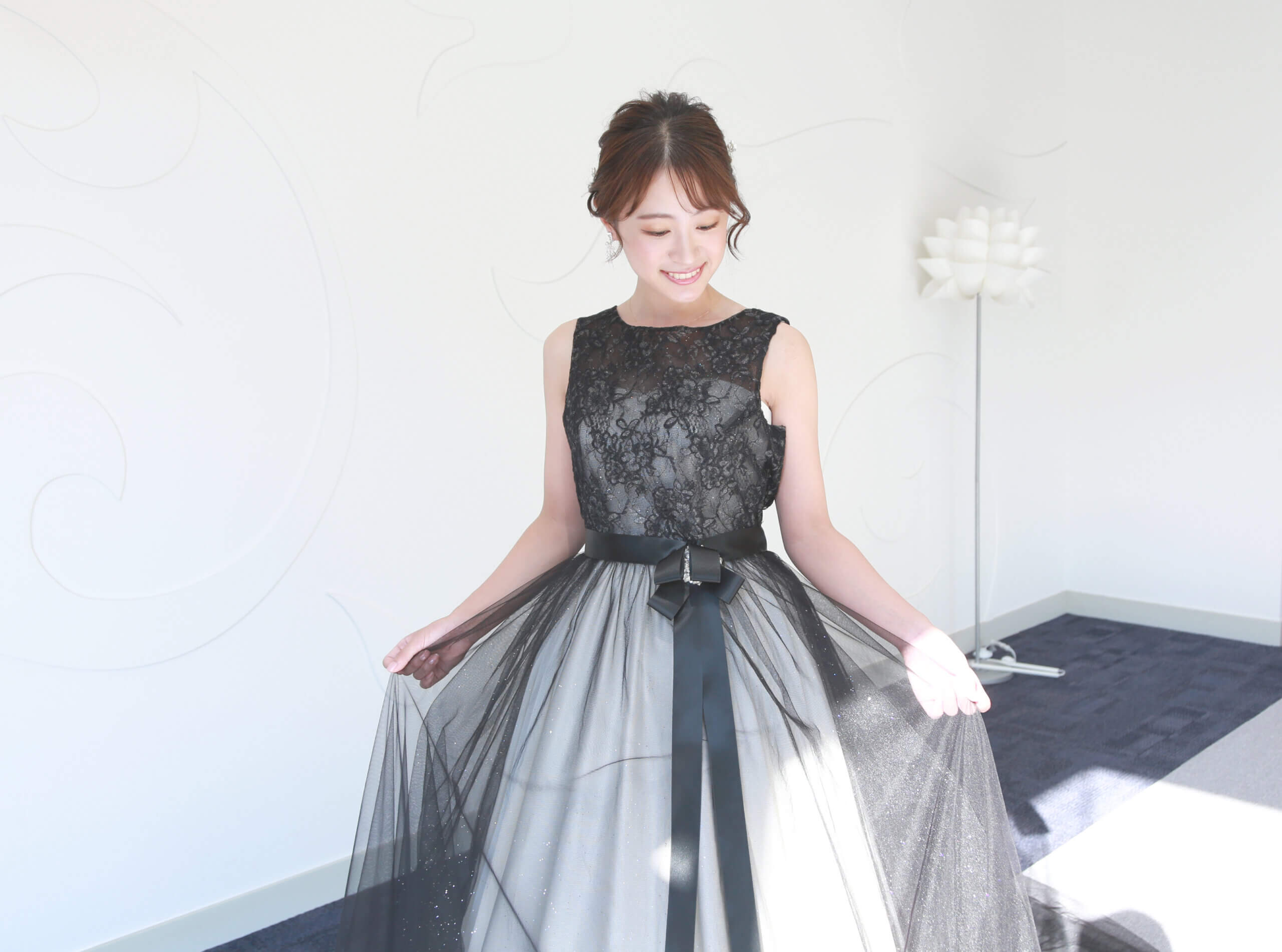 Over Dress – black –
