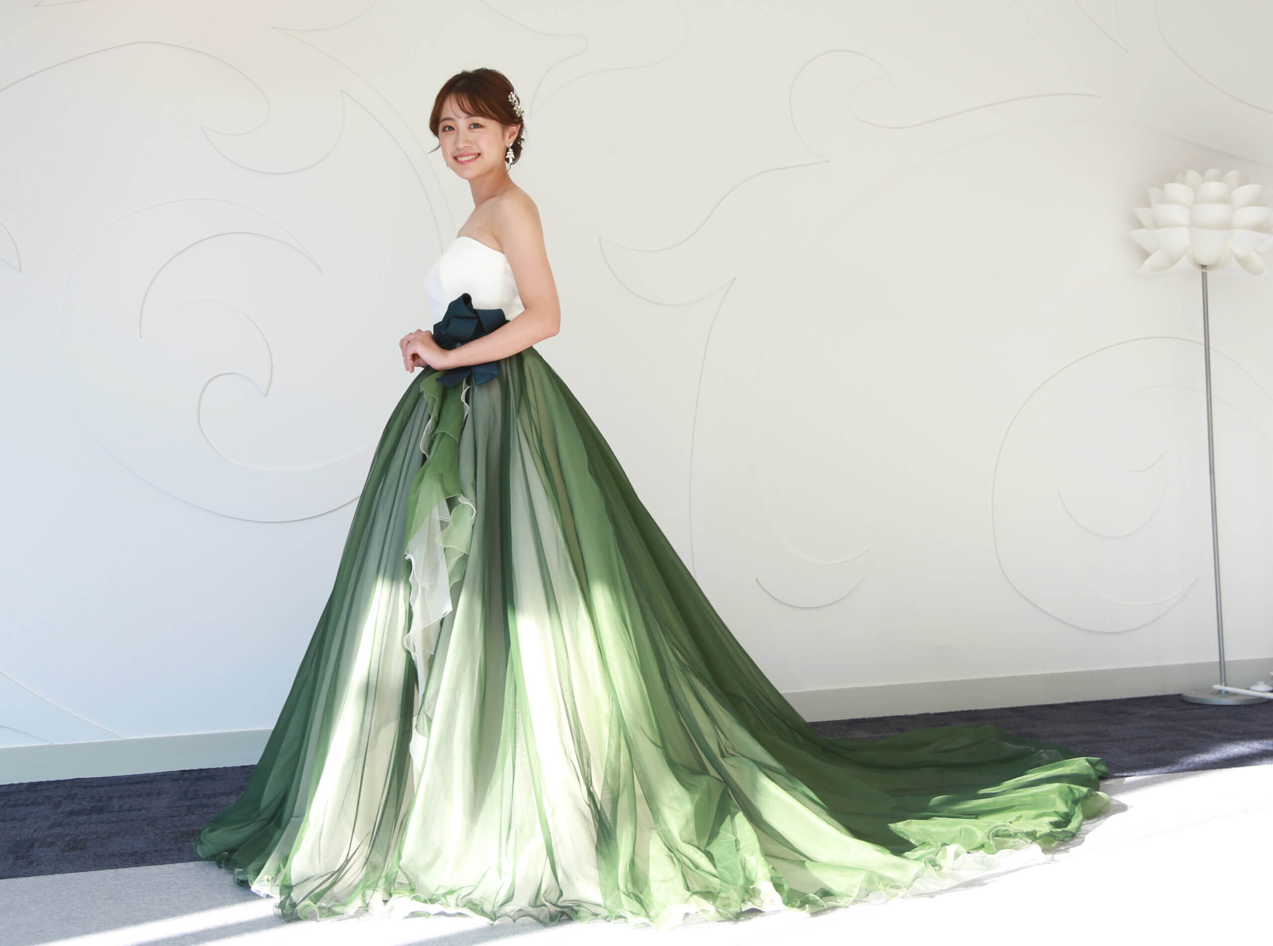 Over Dress – green –
