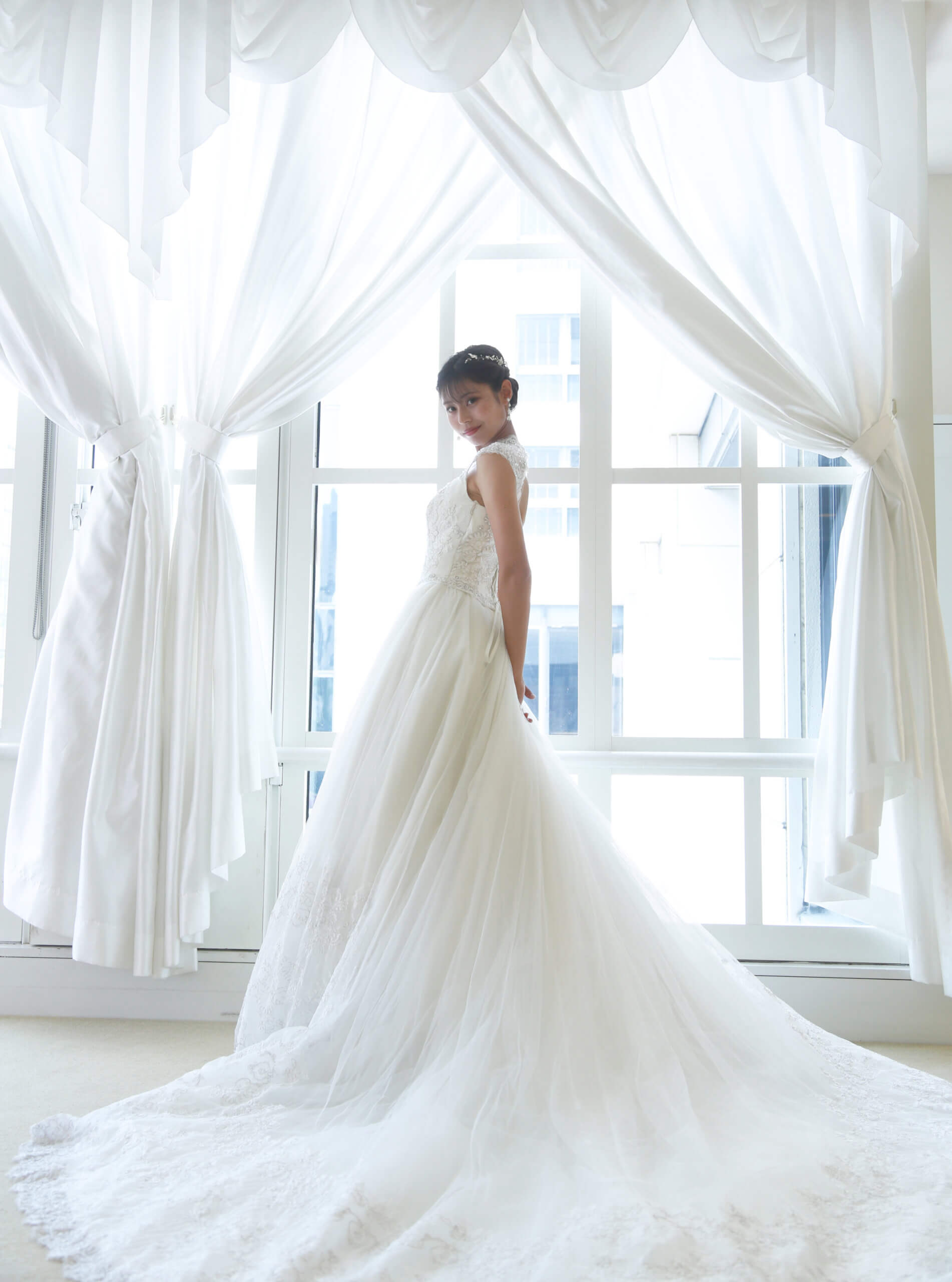 Wedding Dress – A line –