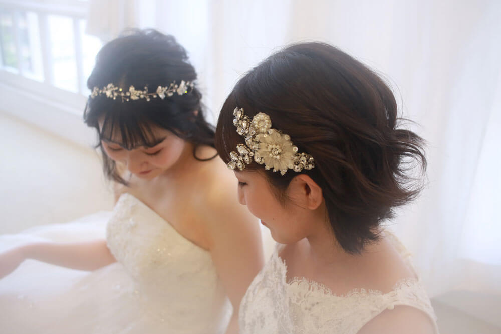 大阪でのソロウェディングならLAPAGE BRIDALSALONへ 女性のみOK!友達